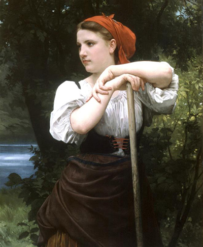 Faneuse William-Adolphe Bouguereau